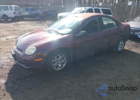 2001 Dodge Neon Se z USA, uszkodzony, nr VIN 1B3ES46C81D297796